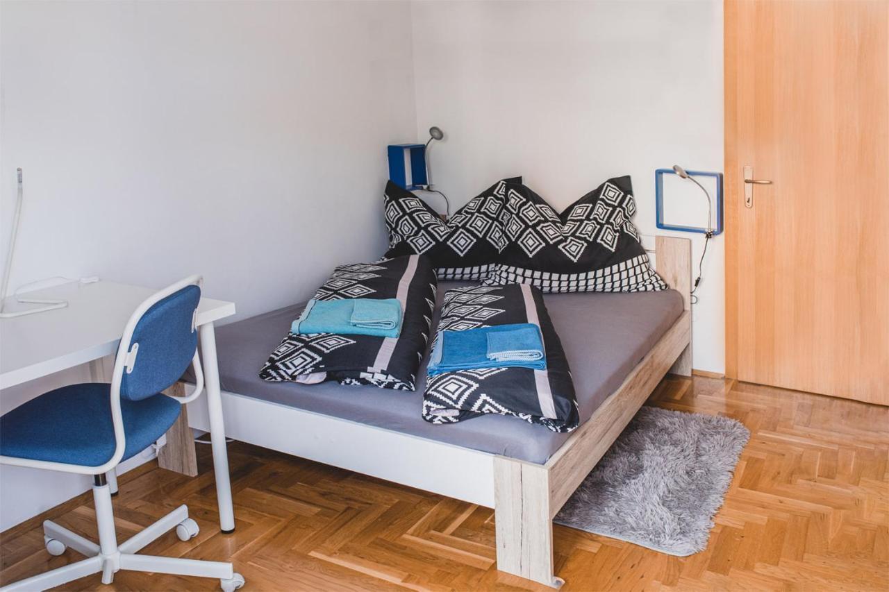 Helles 3 Schlafzimmer Apartment Zwischen Zagreb Zentrum & Natur Экстерьер фото